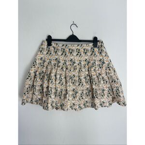 AVEC LES FILLES Floral Embroidered Skirt Plus Size 14 NWOT